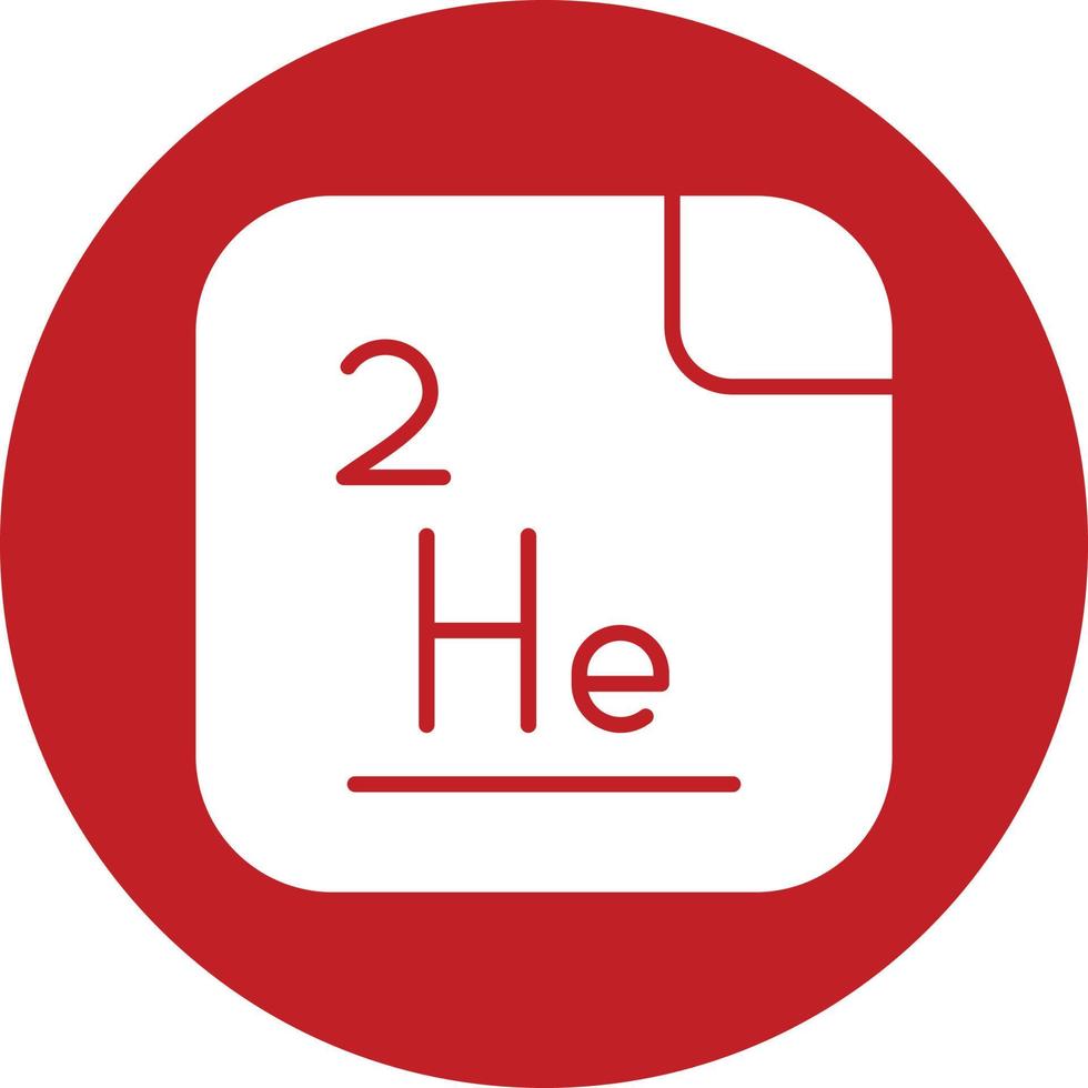 Helium Vector Icon