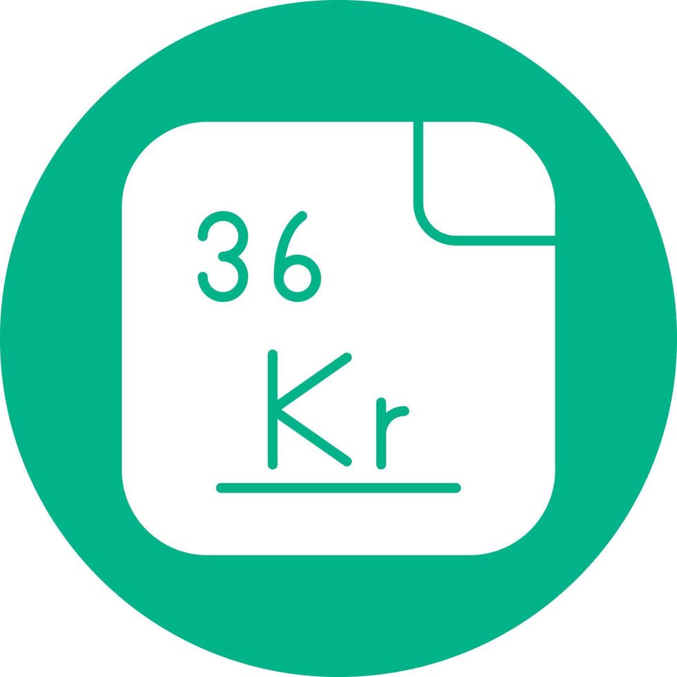 Krypton Vector Icon