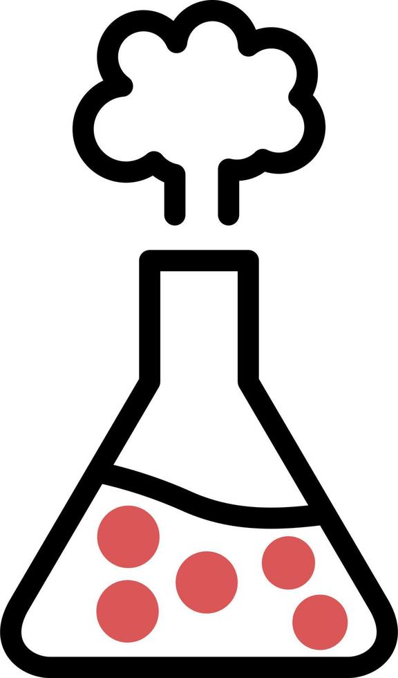 Chemical Reaction Vector Icon