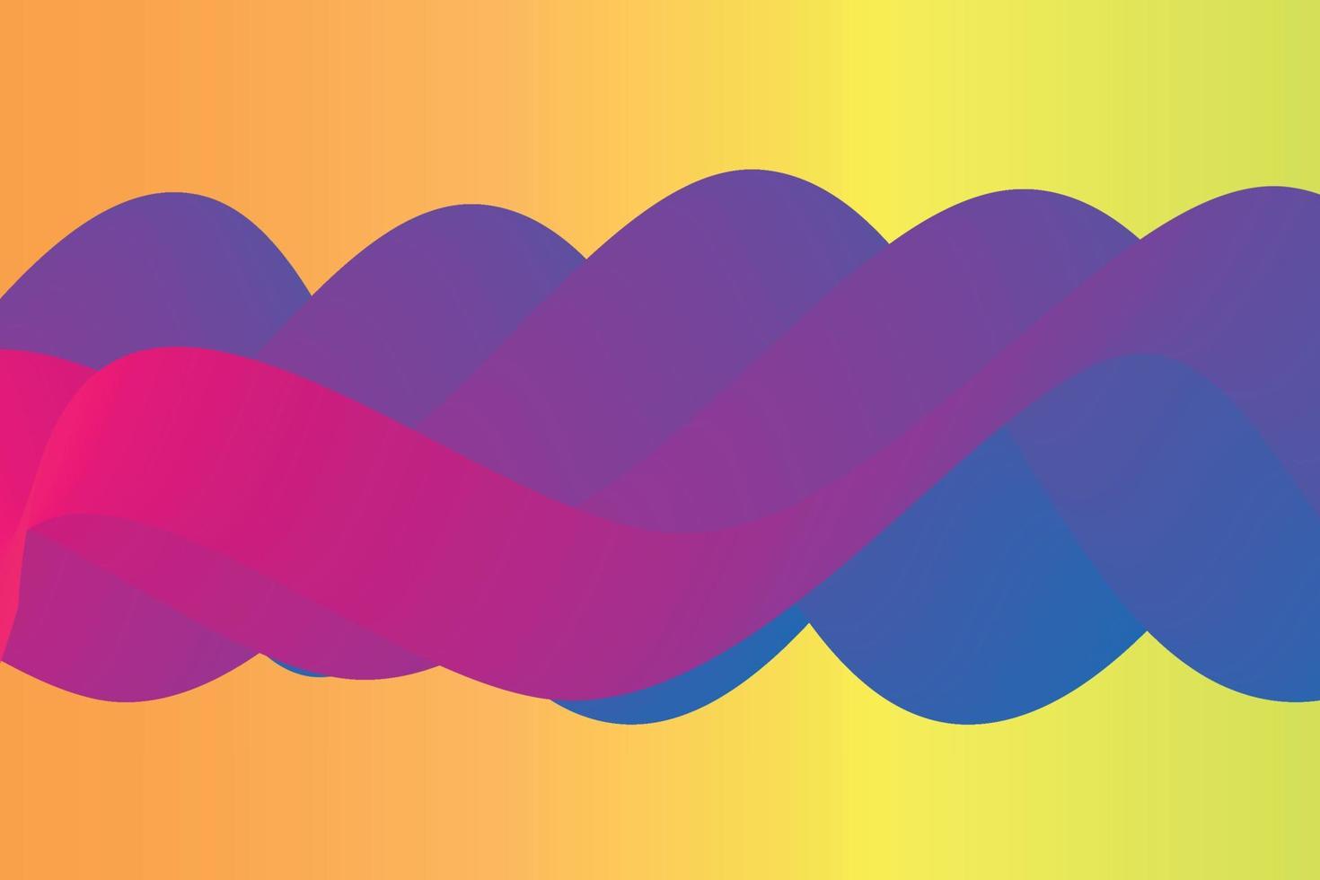 colorful gradient wave background. abstract background. suitable use for landing page and computer desktop wallpaper. vector
