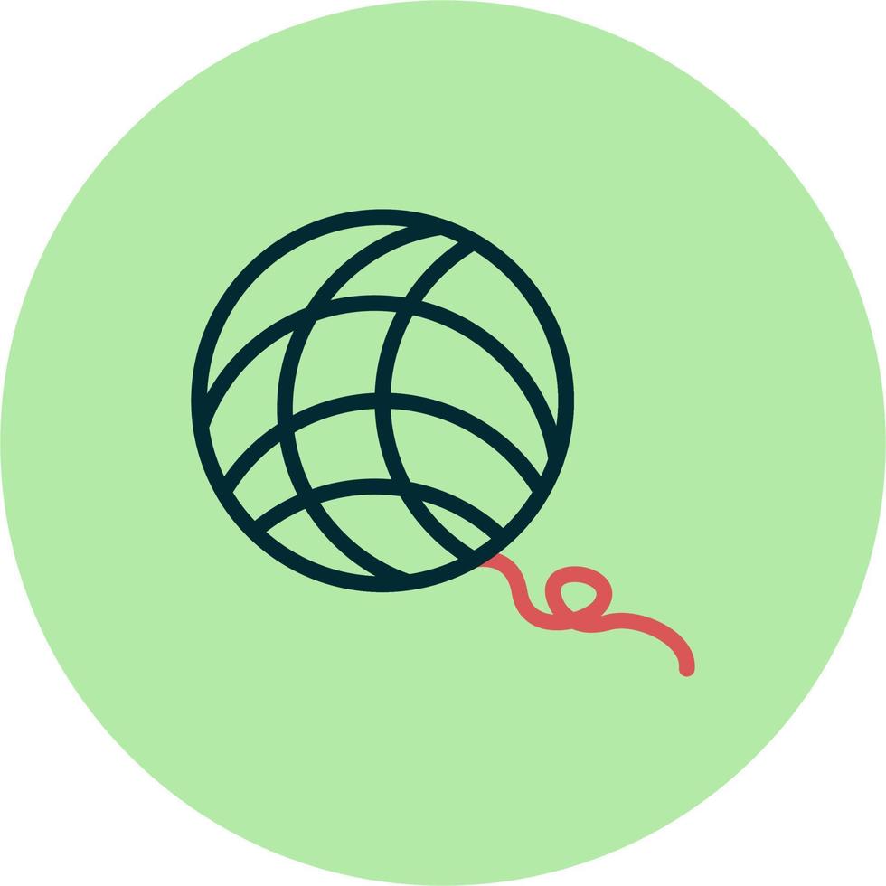 Yarn Vector Icon