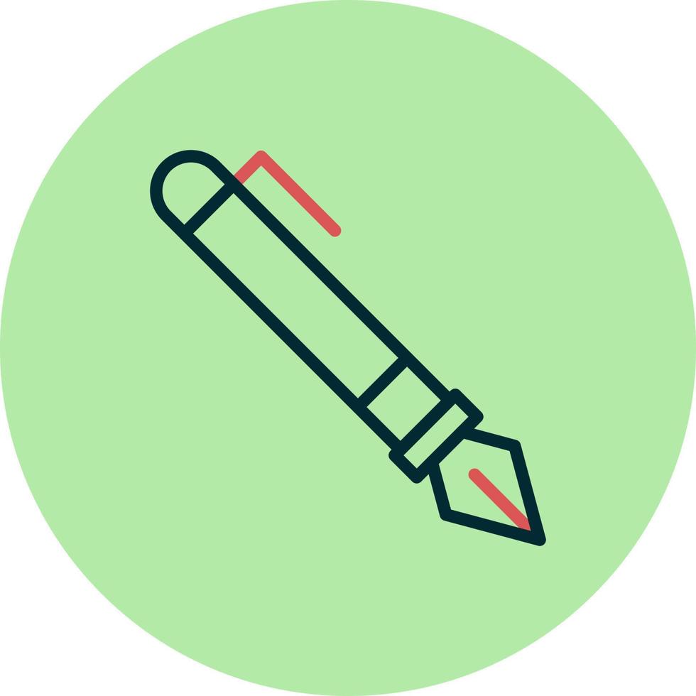 Fountain Pen Vector Icon