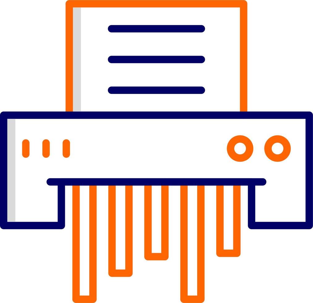 Paper Shredder Vector Icon