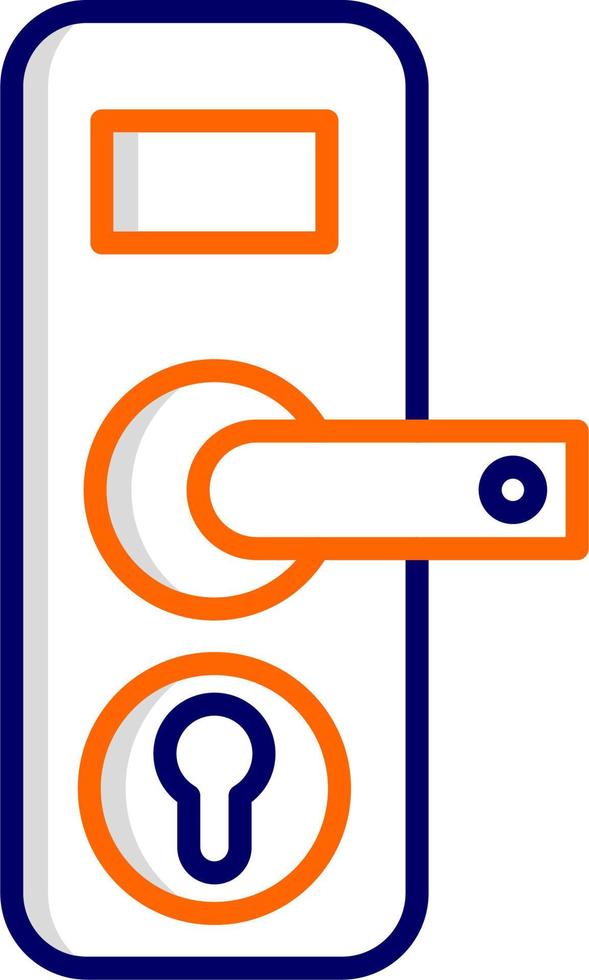 Door Lock Vector Icon