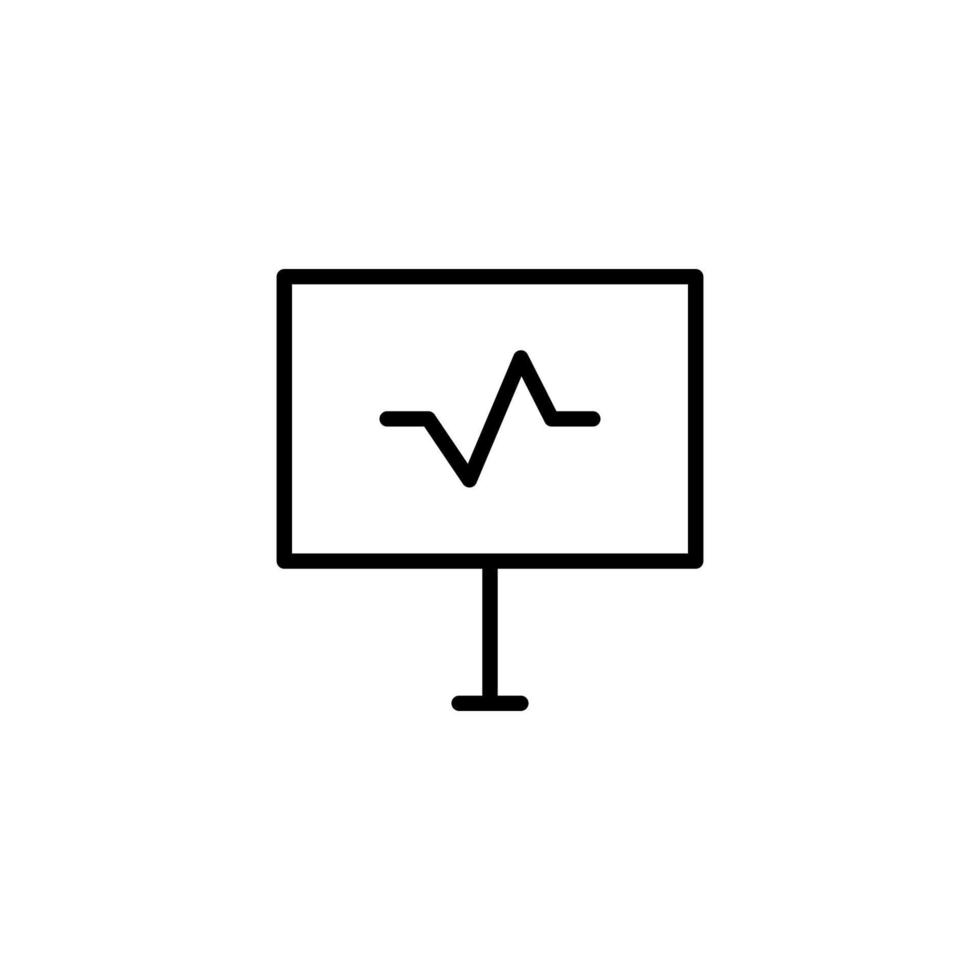 Medical records icon with outline style 20591561 Vector Art at Vecteezy
