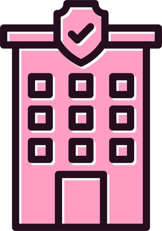 Insurance Company Vector Icon