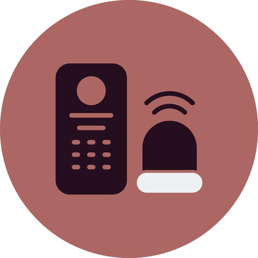 Alarm System Vector Icon