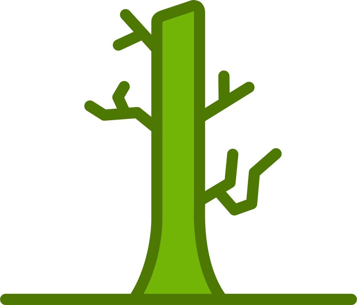 Dry Tree Vector Icon