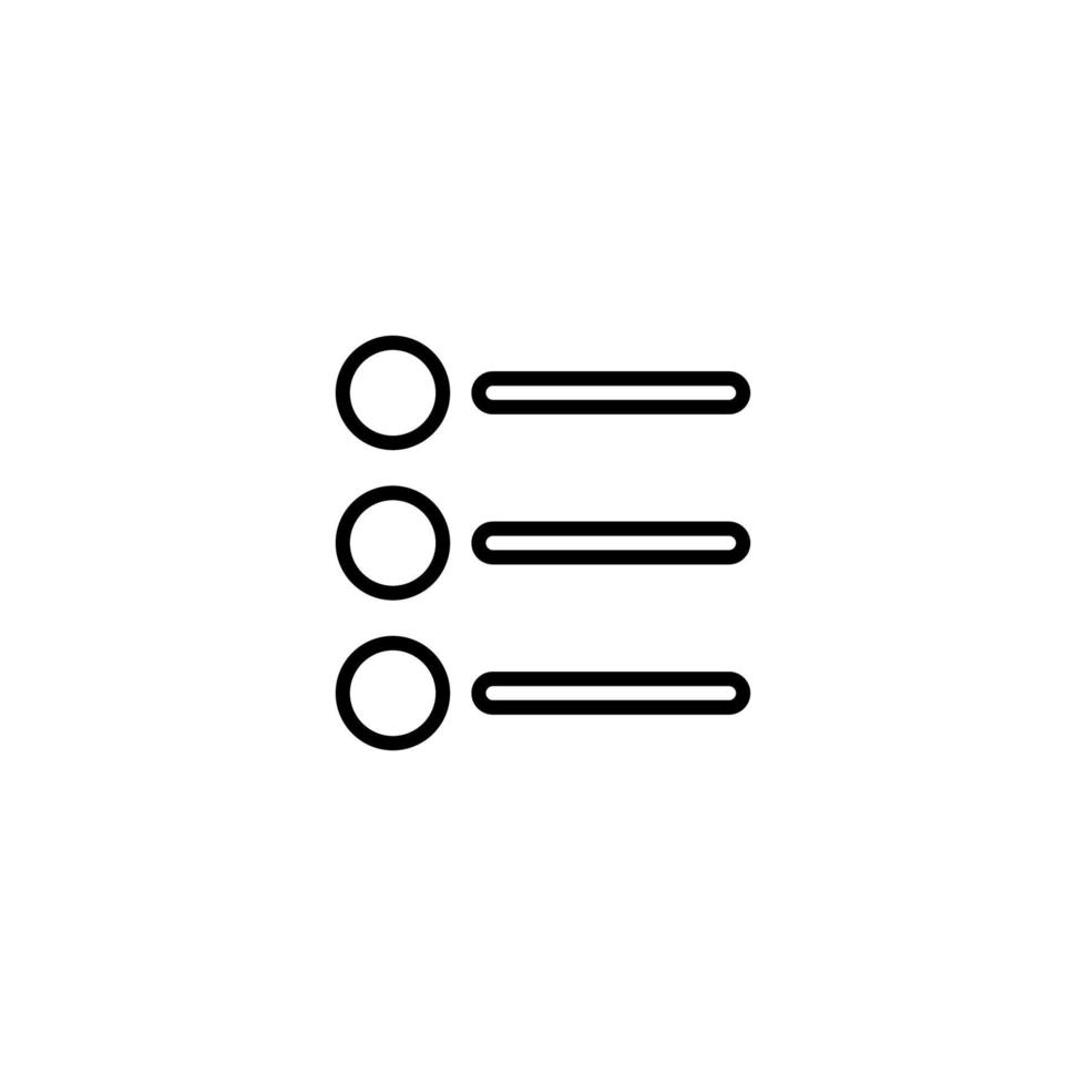 Setting icon with outline style vector