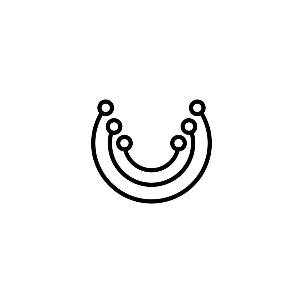 Science icon with outline style 20592097 Vector Art at Vecteezy