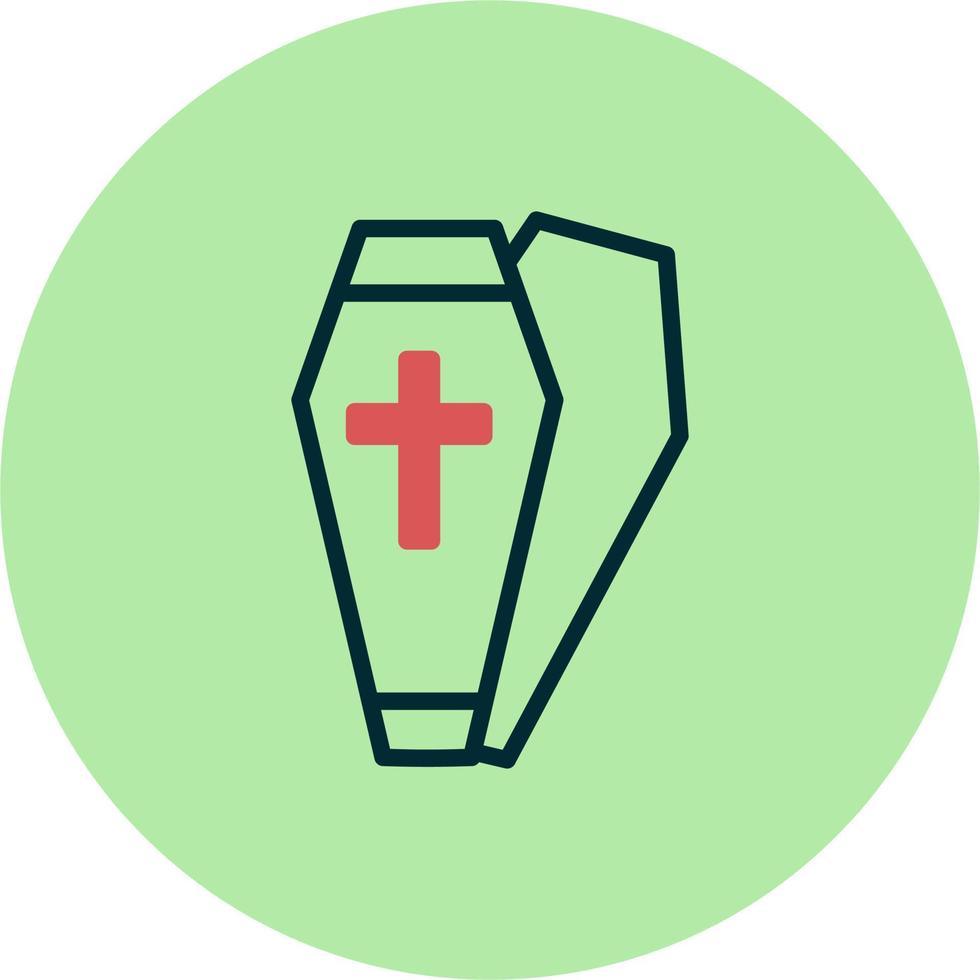 Coffin Vector Icon