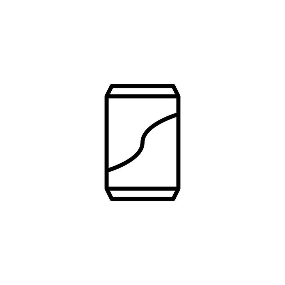 Drink icon with outline style vector