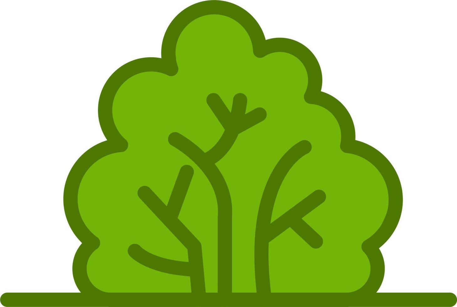 Bush Vector Icon