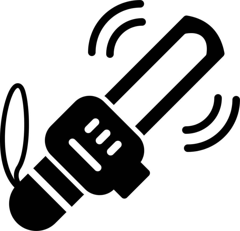 Hand Metal Detector Vector Icon