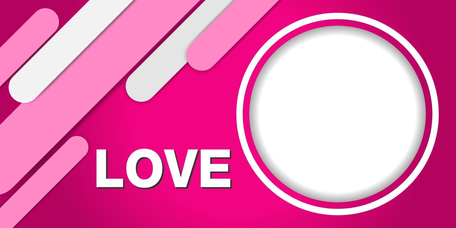 Valentine's Day Background Graphic Pink Illustration Vector