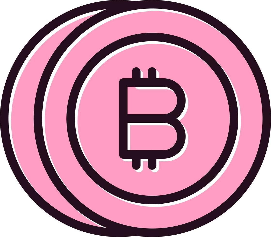 Bit Coin Vector Icon