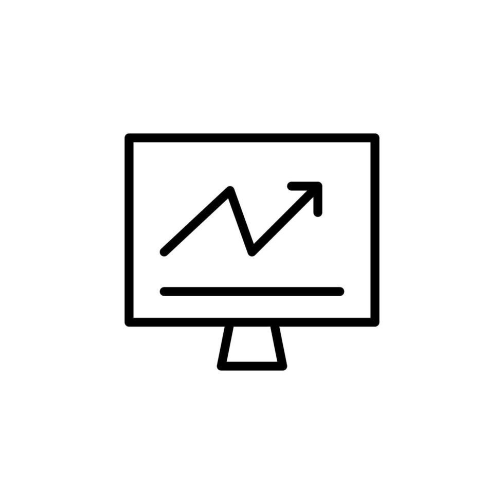 Data icon with outline style 20593540 Vector Art at Vecteezy