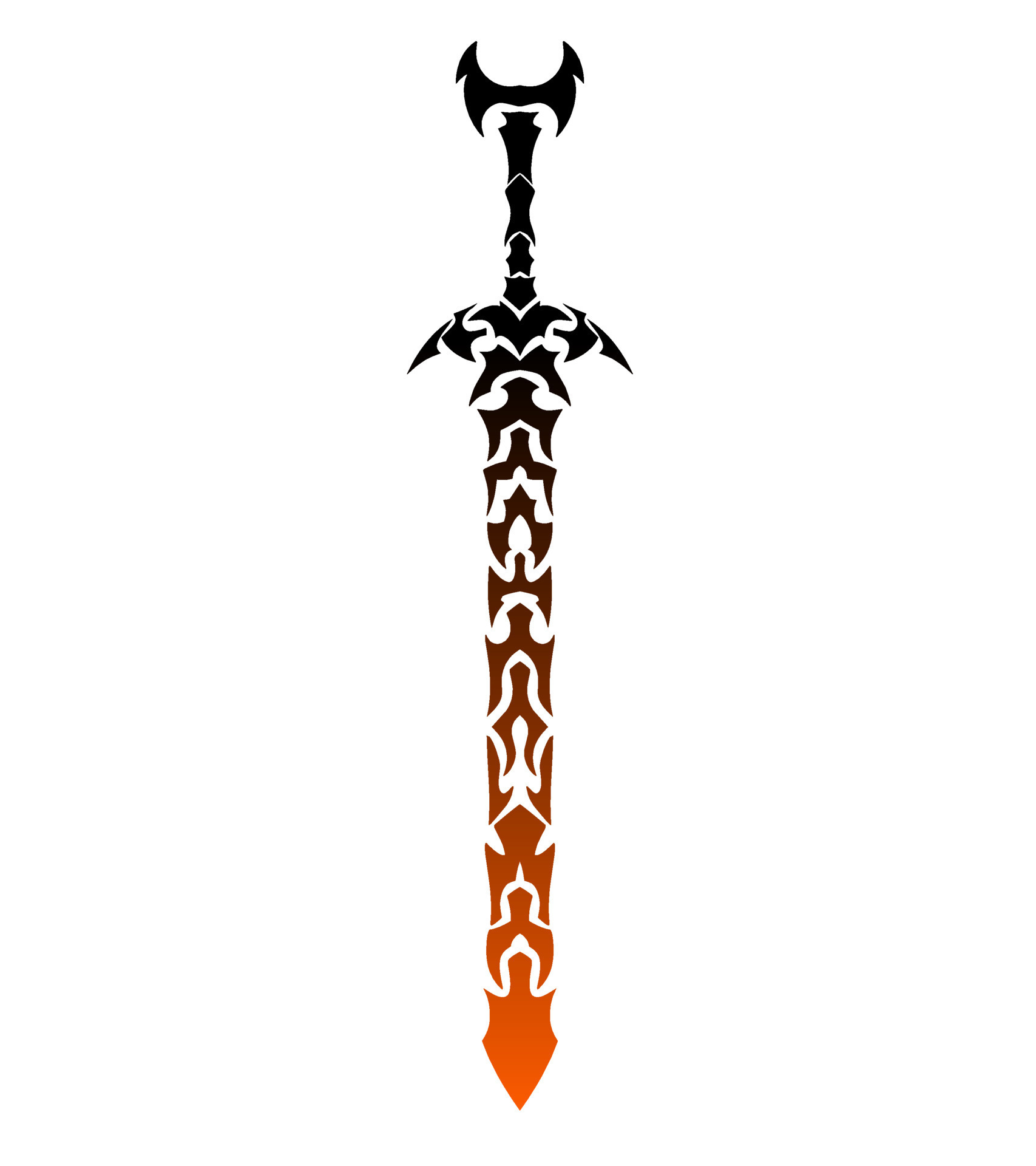 illustration-vector-graphic-of-design-tribal-art-sword-20593642-vector