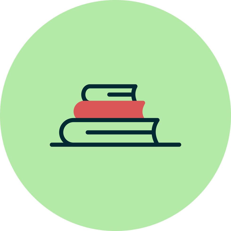 Books Bundle Vector Icon