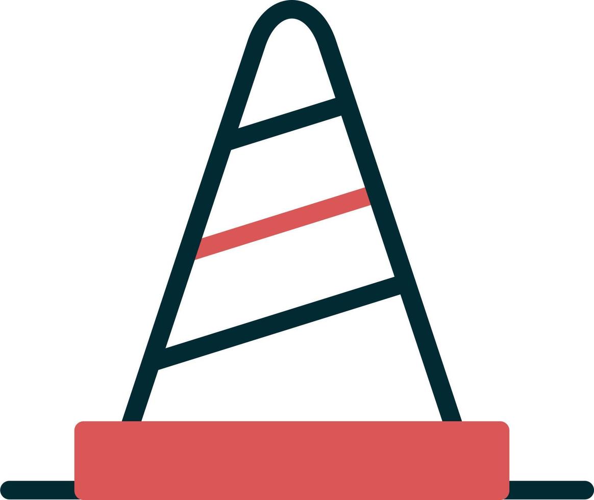 Traffic Cone Vector Icon