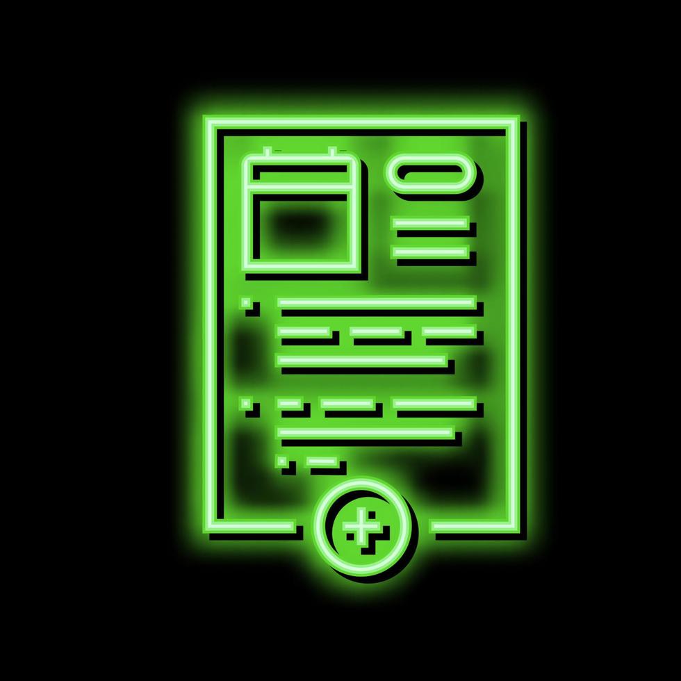 internet store product subscription neon glow icon illustration vector