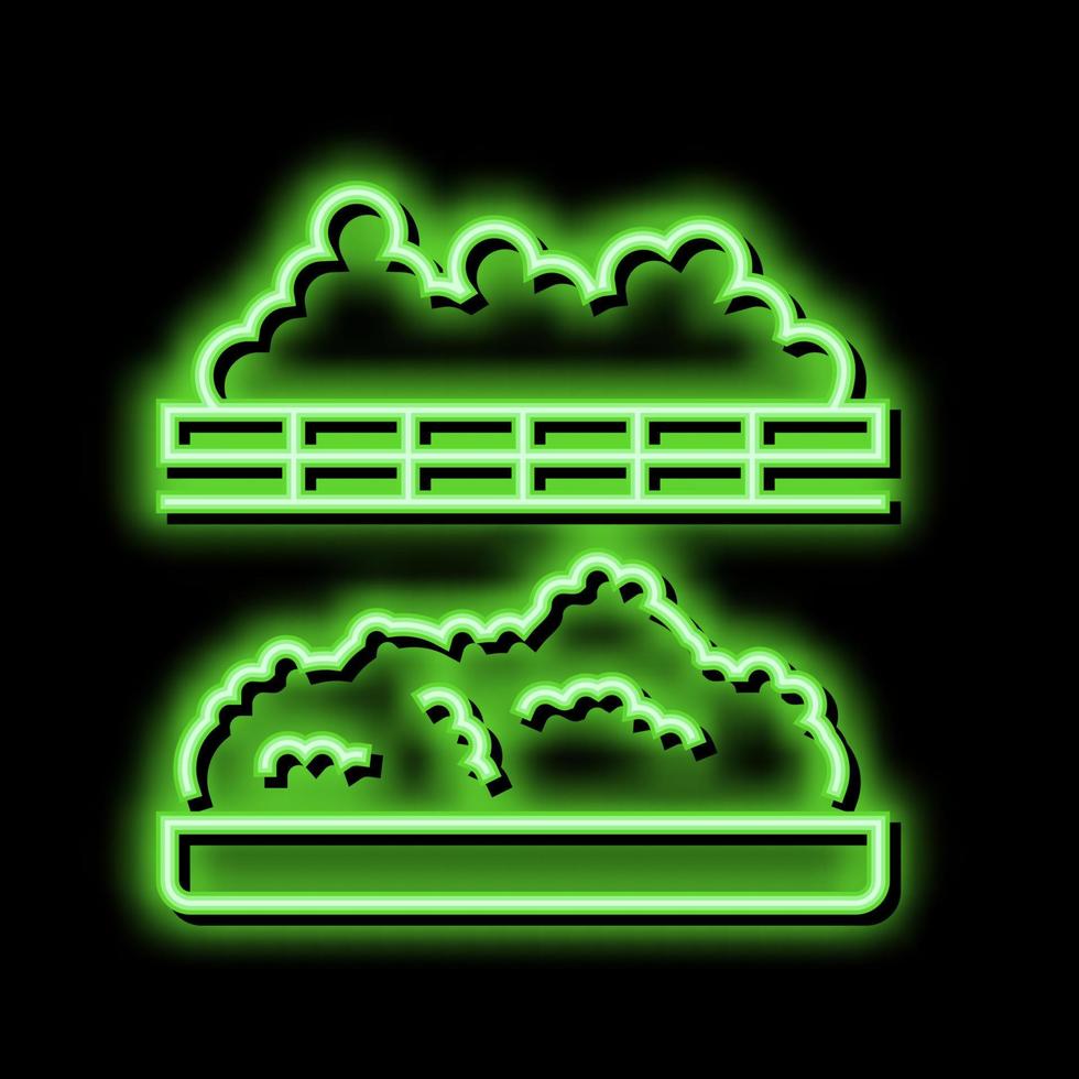 coagulation cheese production neon glow icon illustration vector