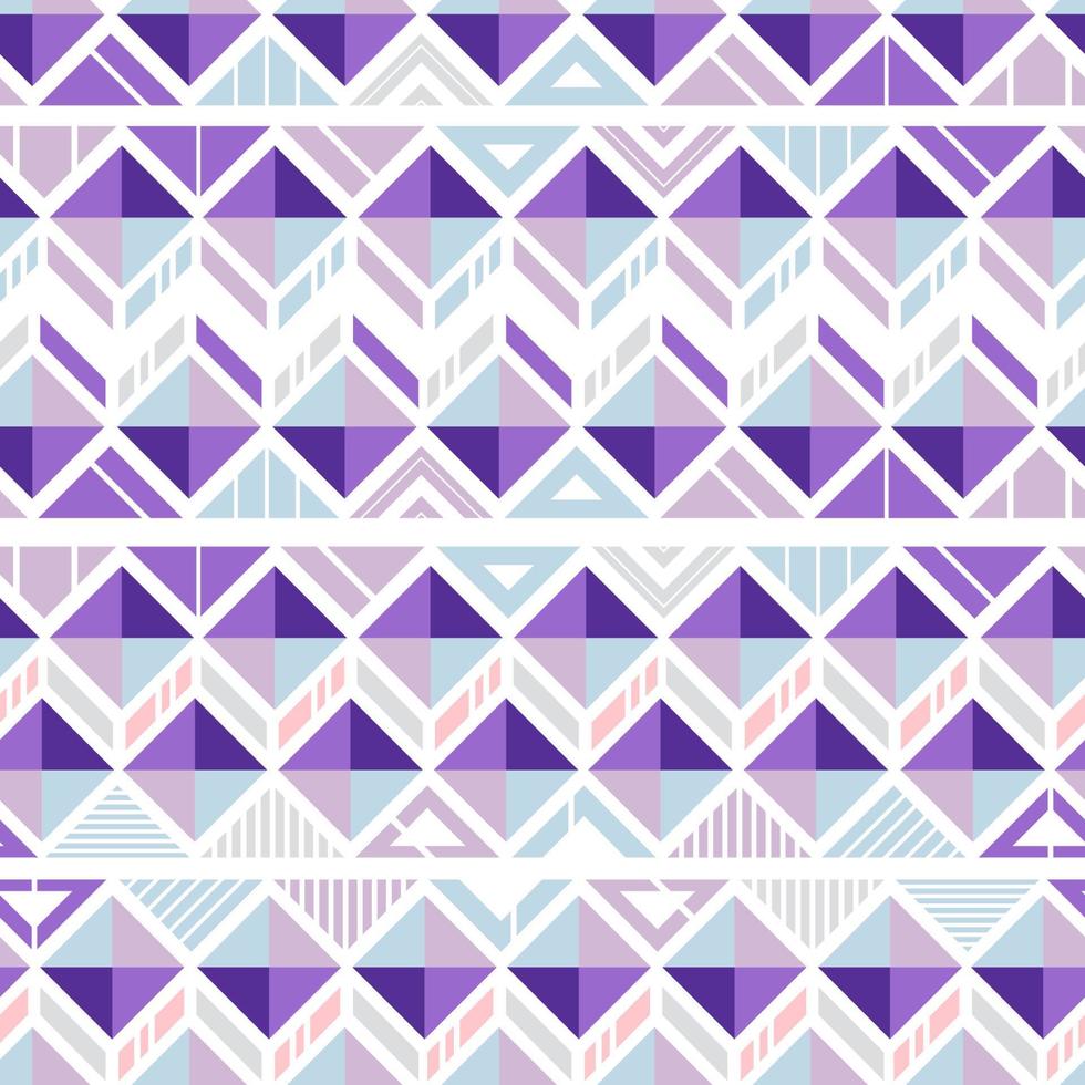 Triangle memphis seamless pattern. vector