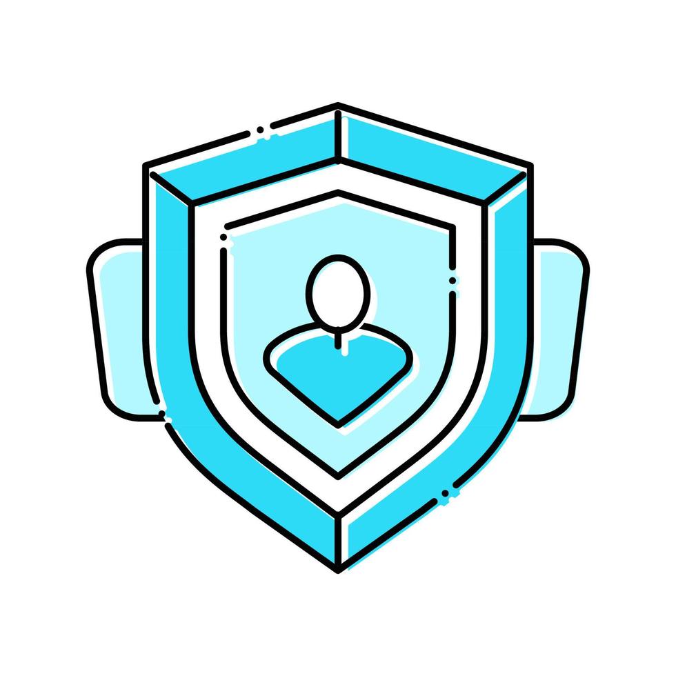 game reward of successful achievement color icon vector illustration