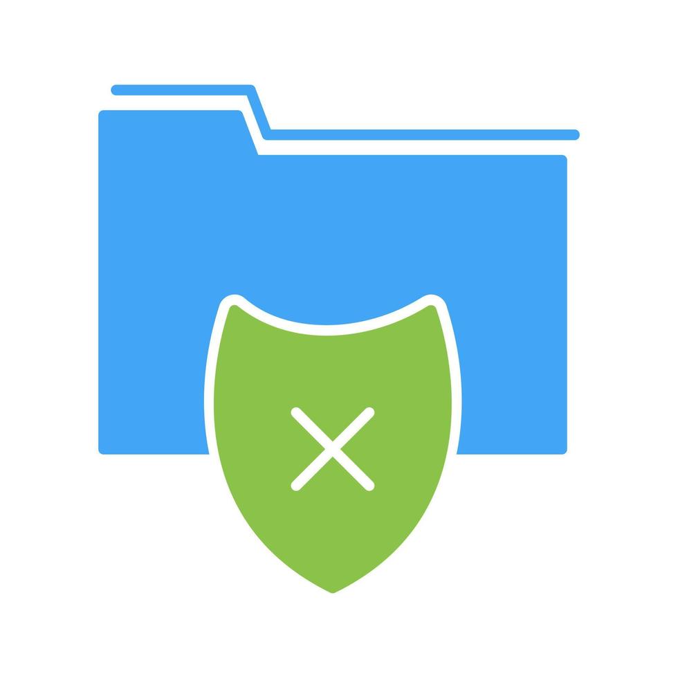 Vulnerable Folder Vector Icon