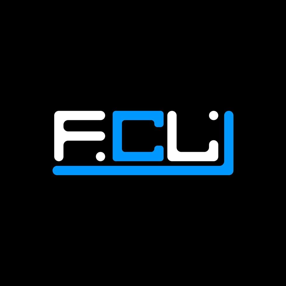 FCL letter logo creative design with vector graphic, FCL simple and modern logo.