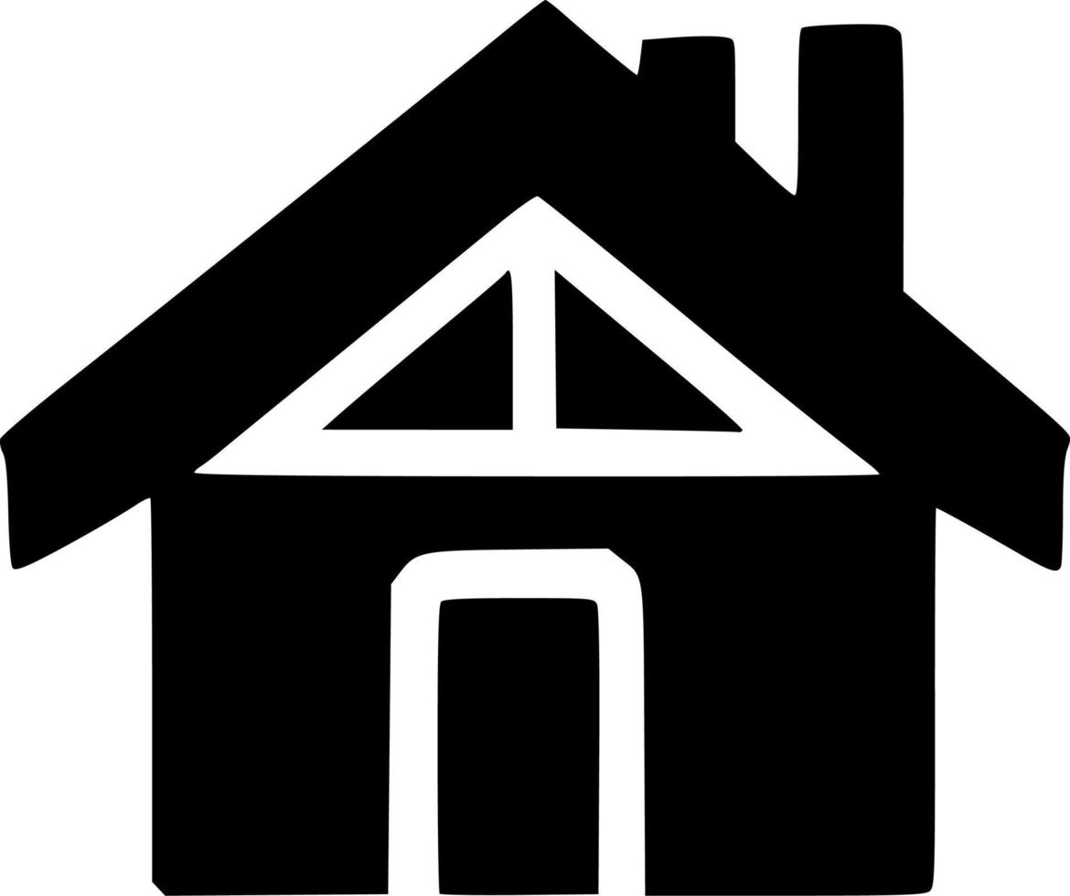 house. web icon simple illustration vector
