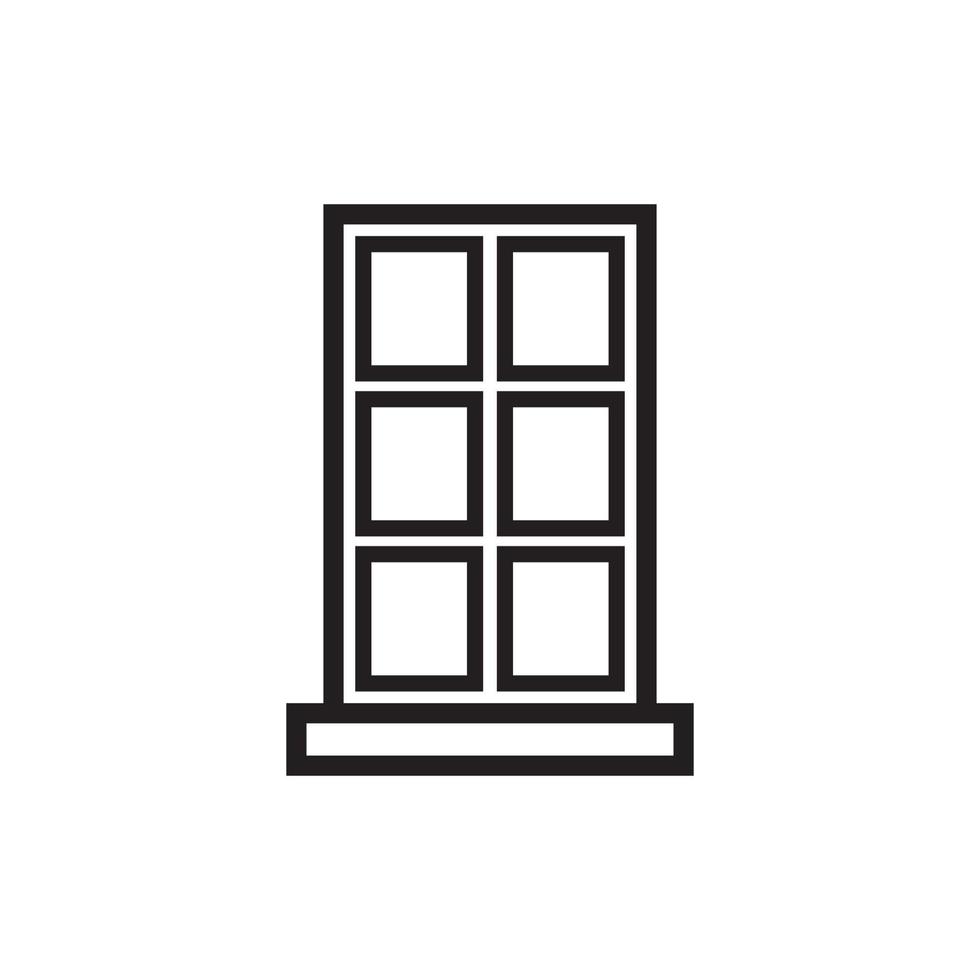 windows icon vector logo template