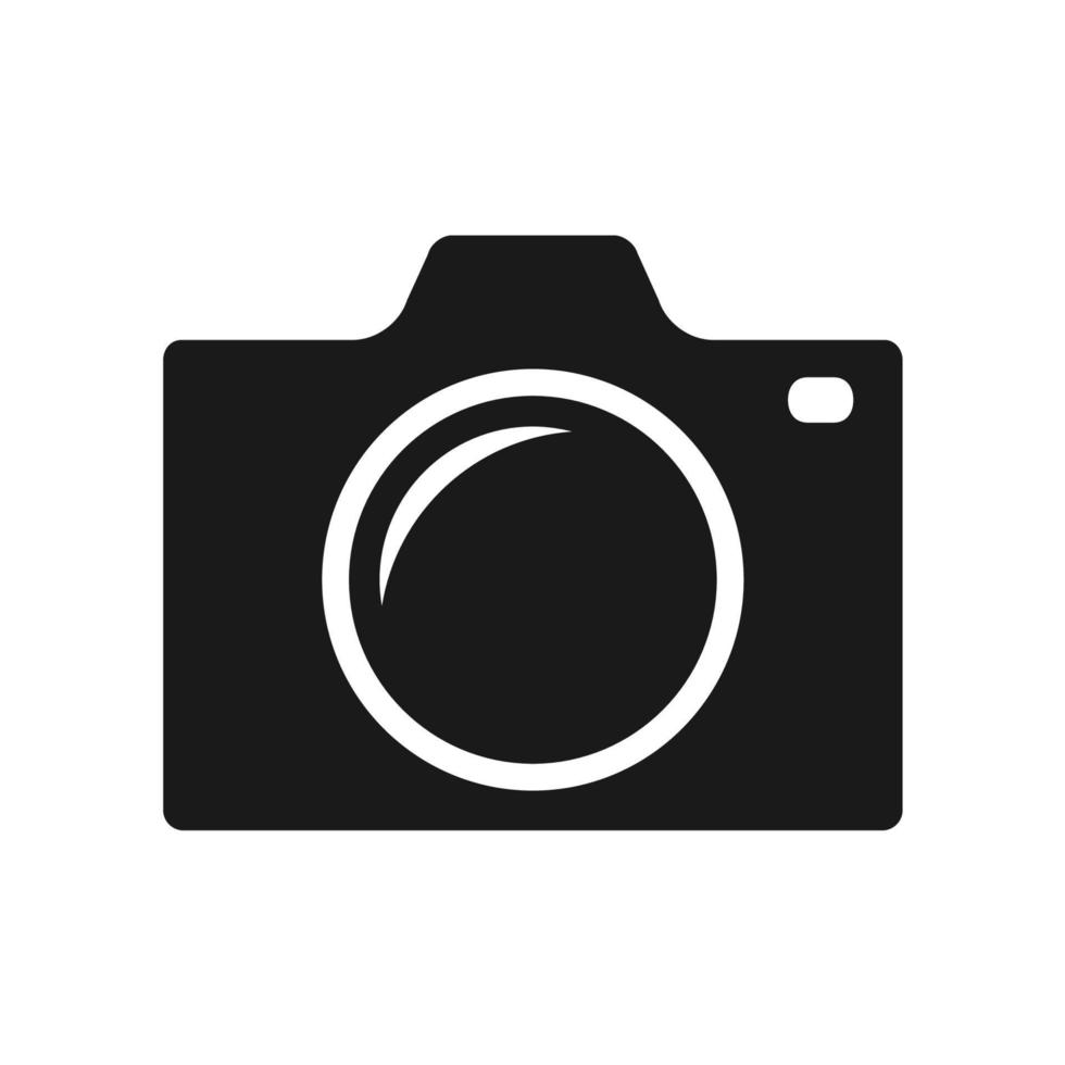 camera icon vector logo template