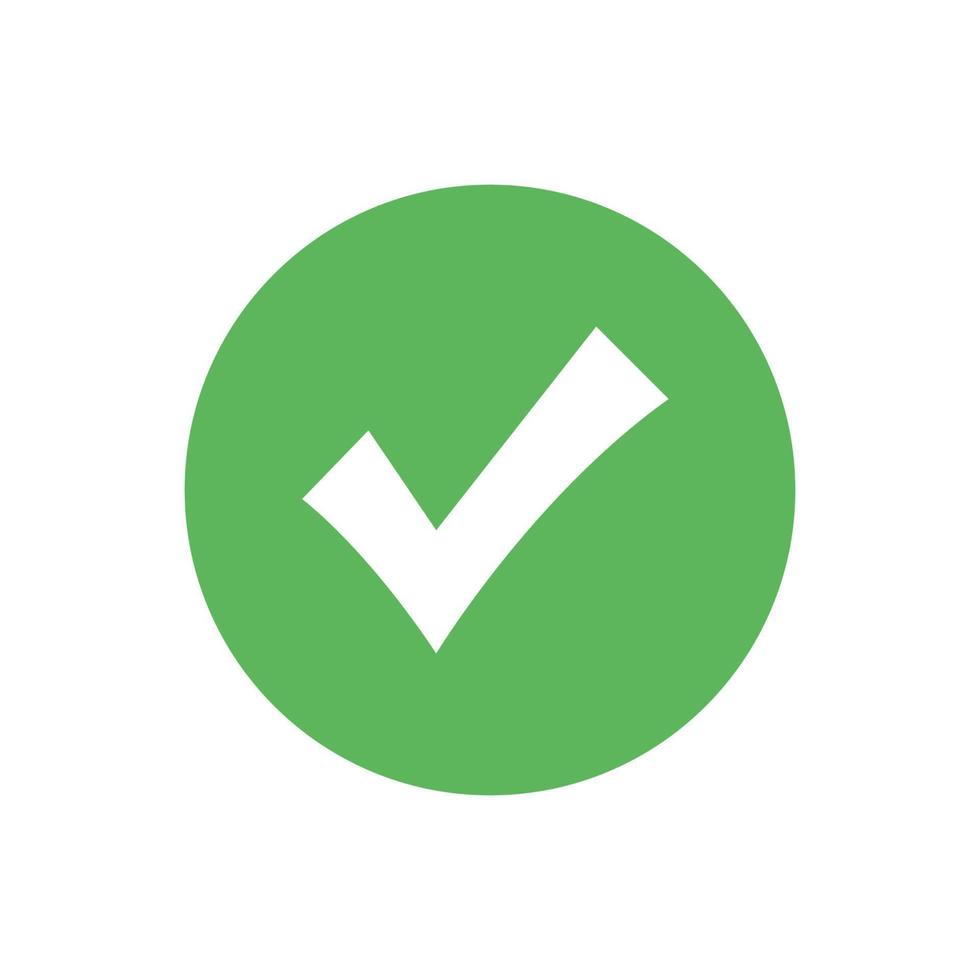 check mark icon vector logo template