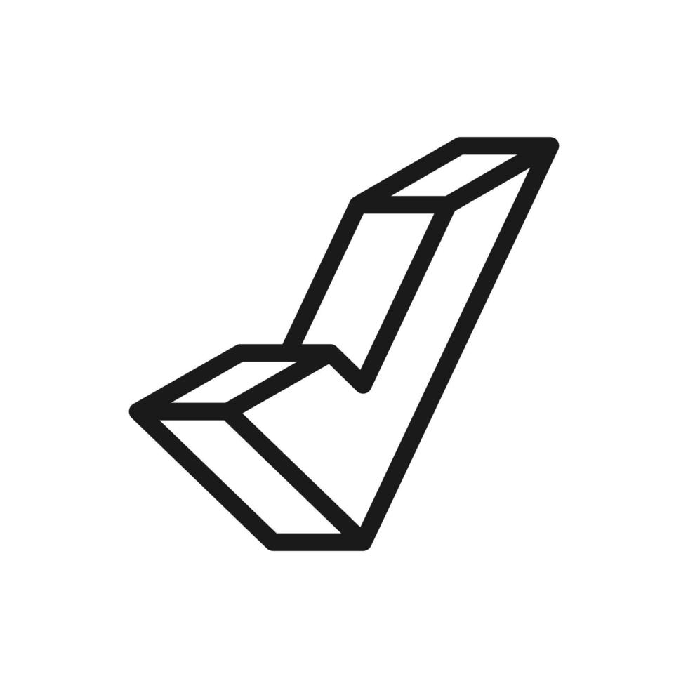 check mark symbol vector logo template