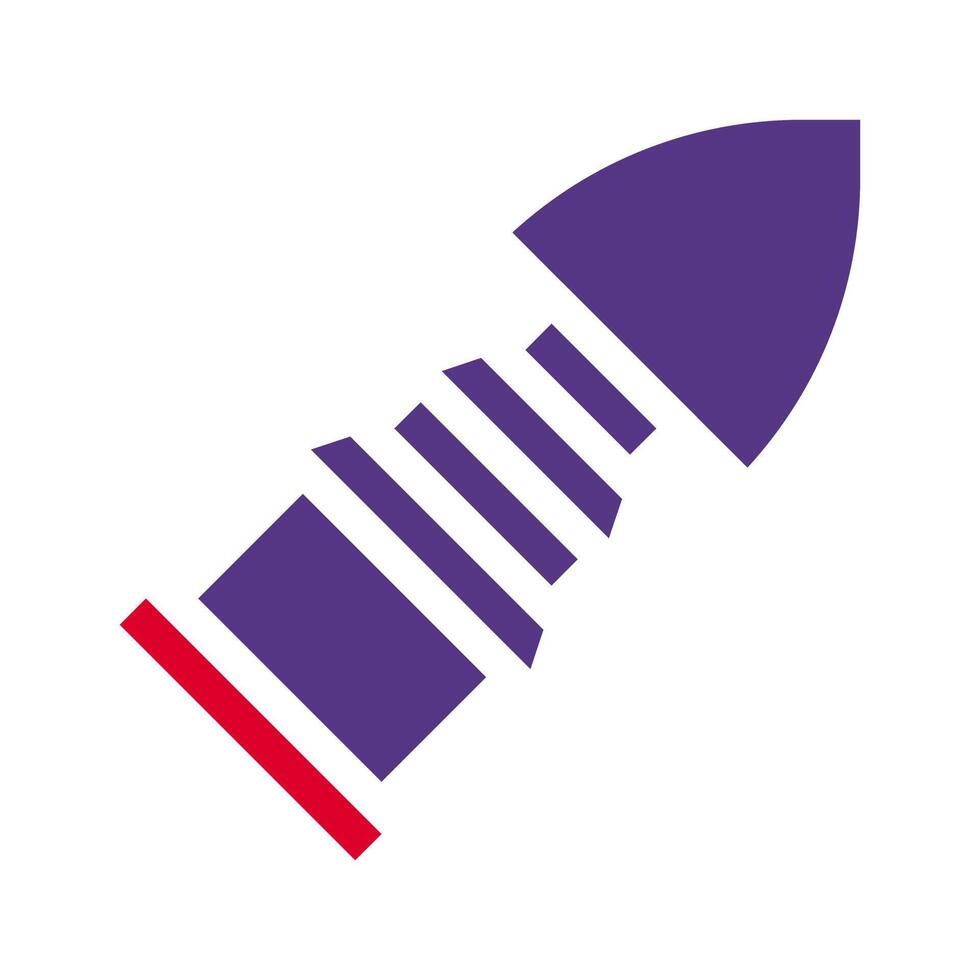 bullet icon solid red purple style military illustration vector army element and symbol perfect.