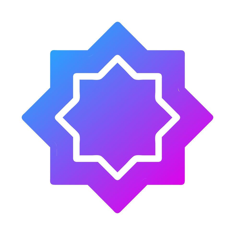 decoration icon solid gradient purple style ramadan illustration vector element and symbol perfect.
