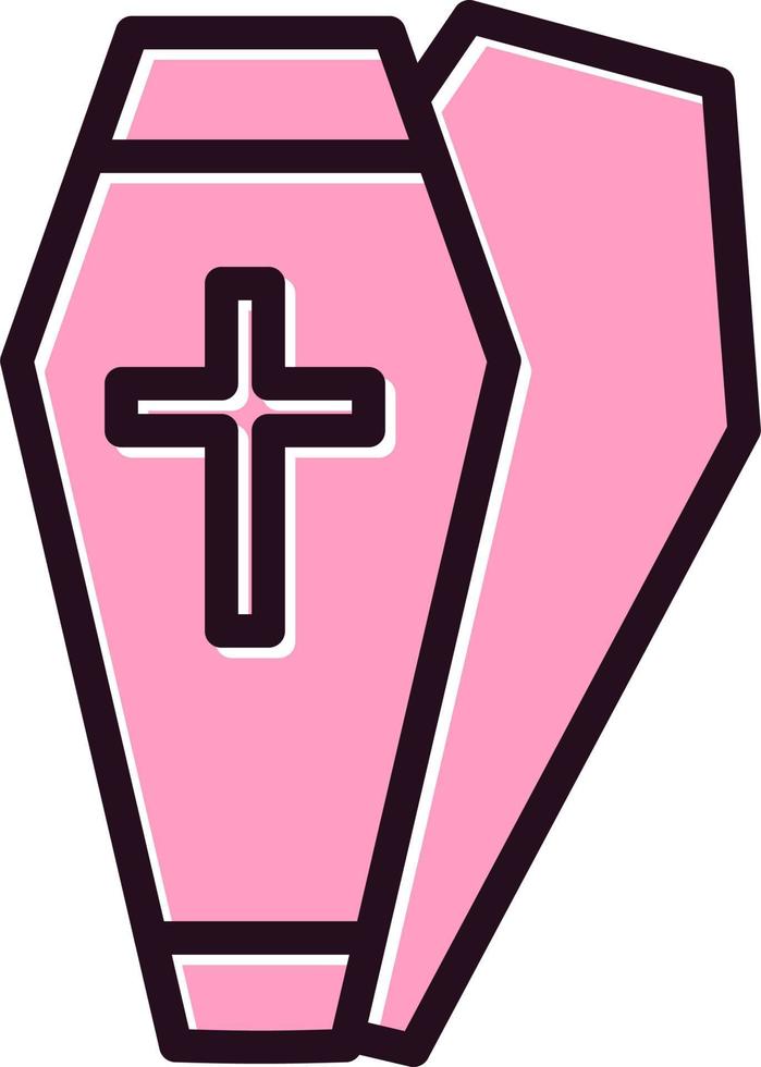 Coffin Vector Icon