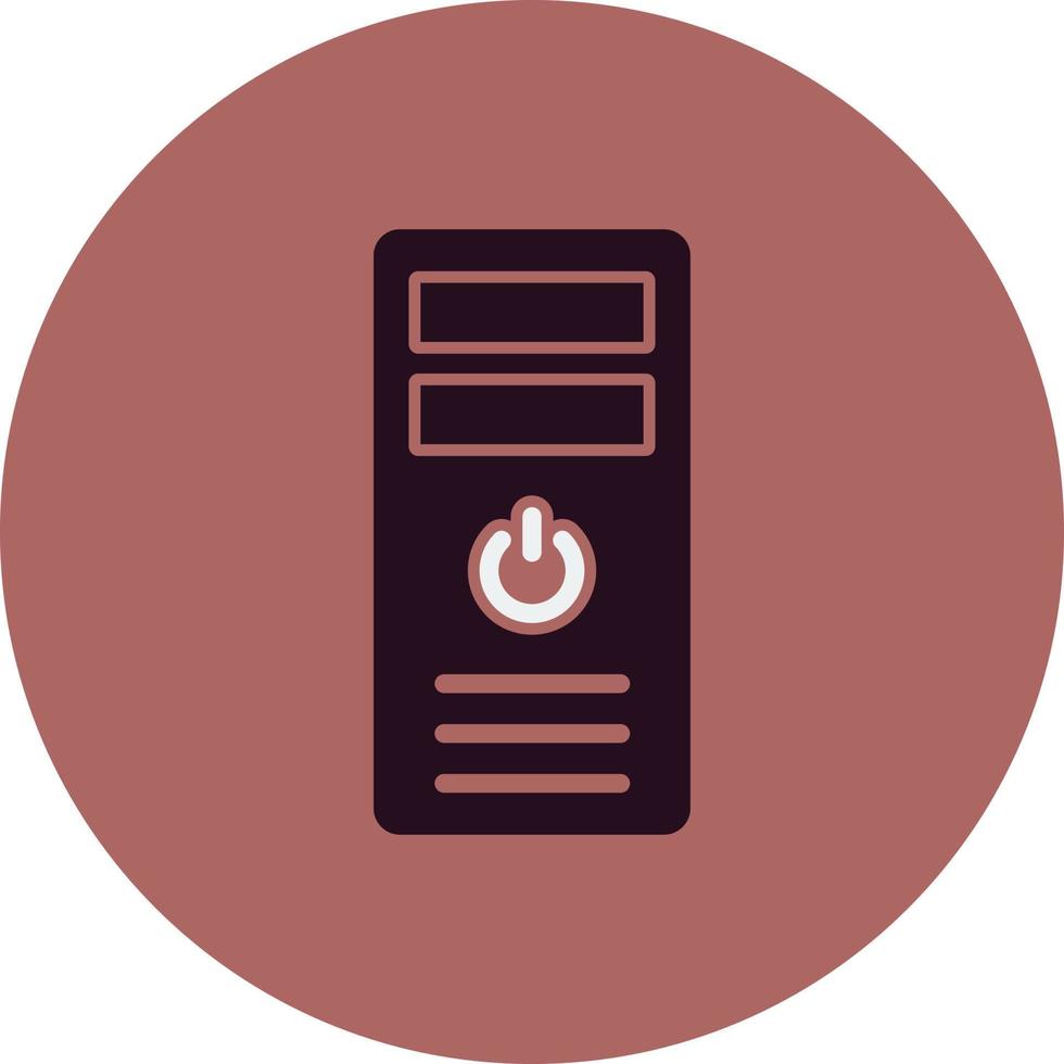 Cpu Tower Vector Icon 20602272 Vector Art at Vecteezy