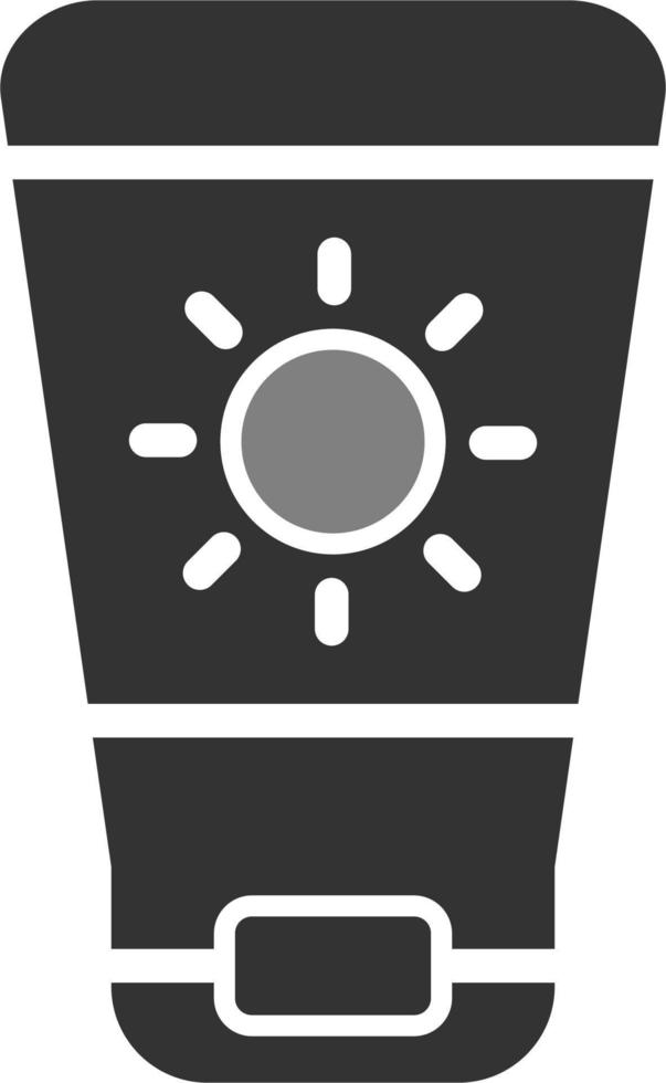 Sun Cream Vector Icon
