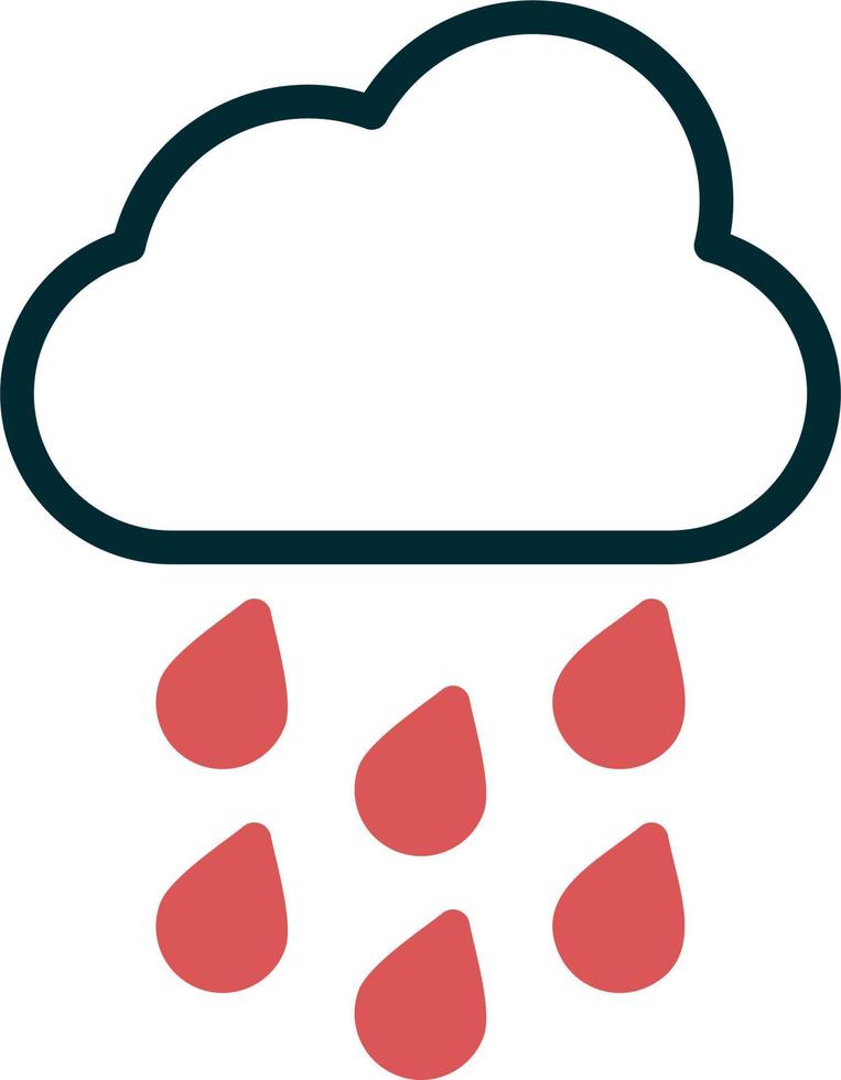 Drizzle Vector Icon