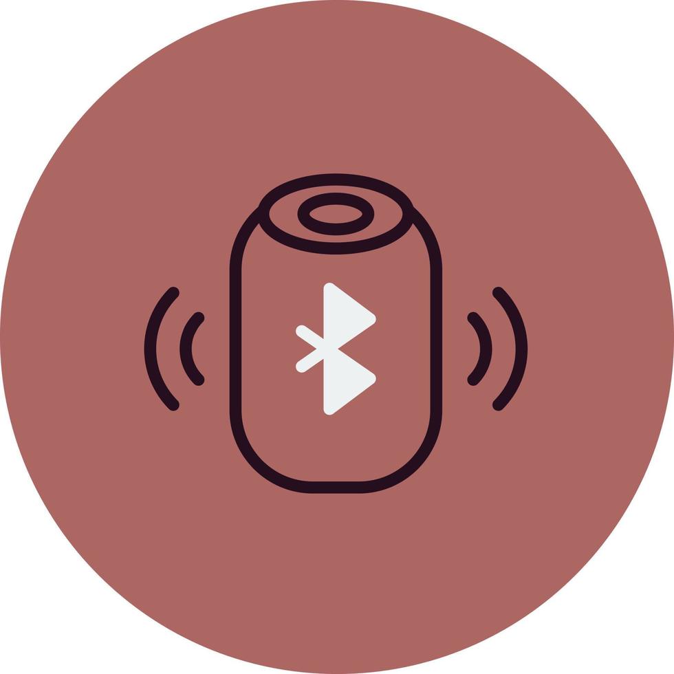 Portable Speaker Vector Icon