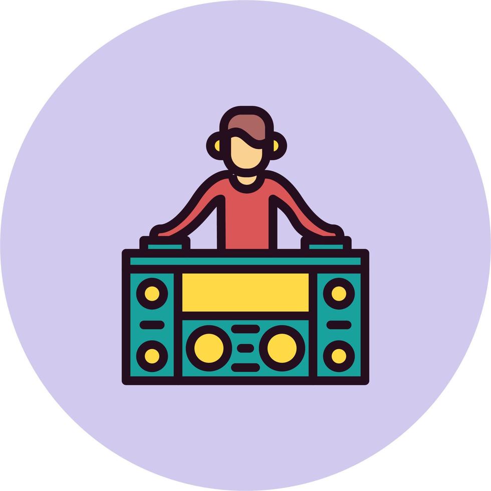 Dj Vector Icon