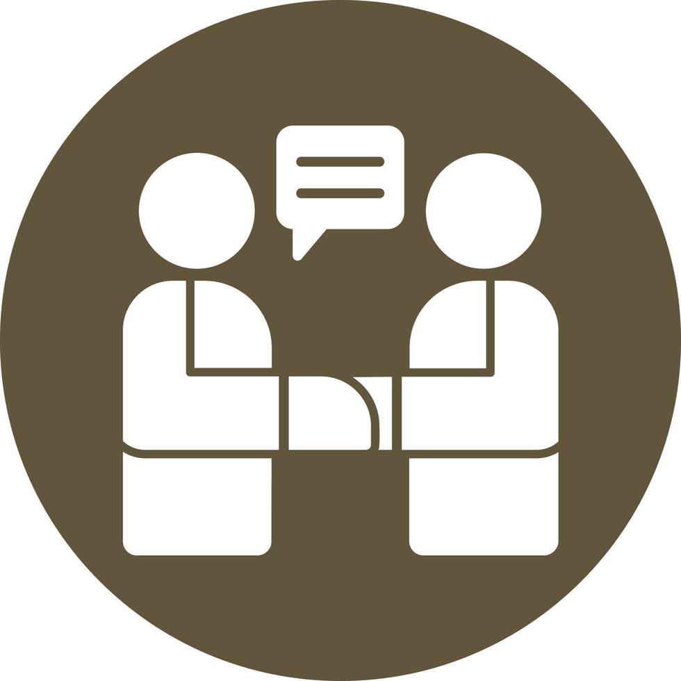 Greeting Vector Icon