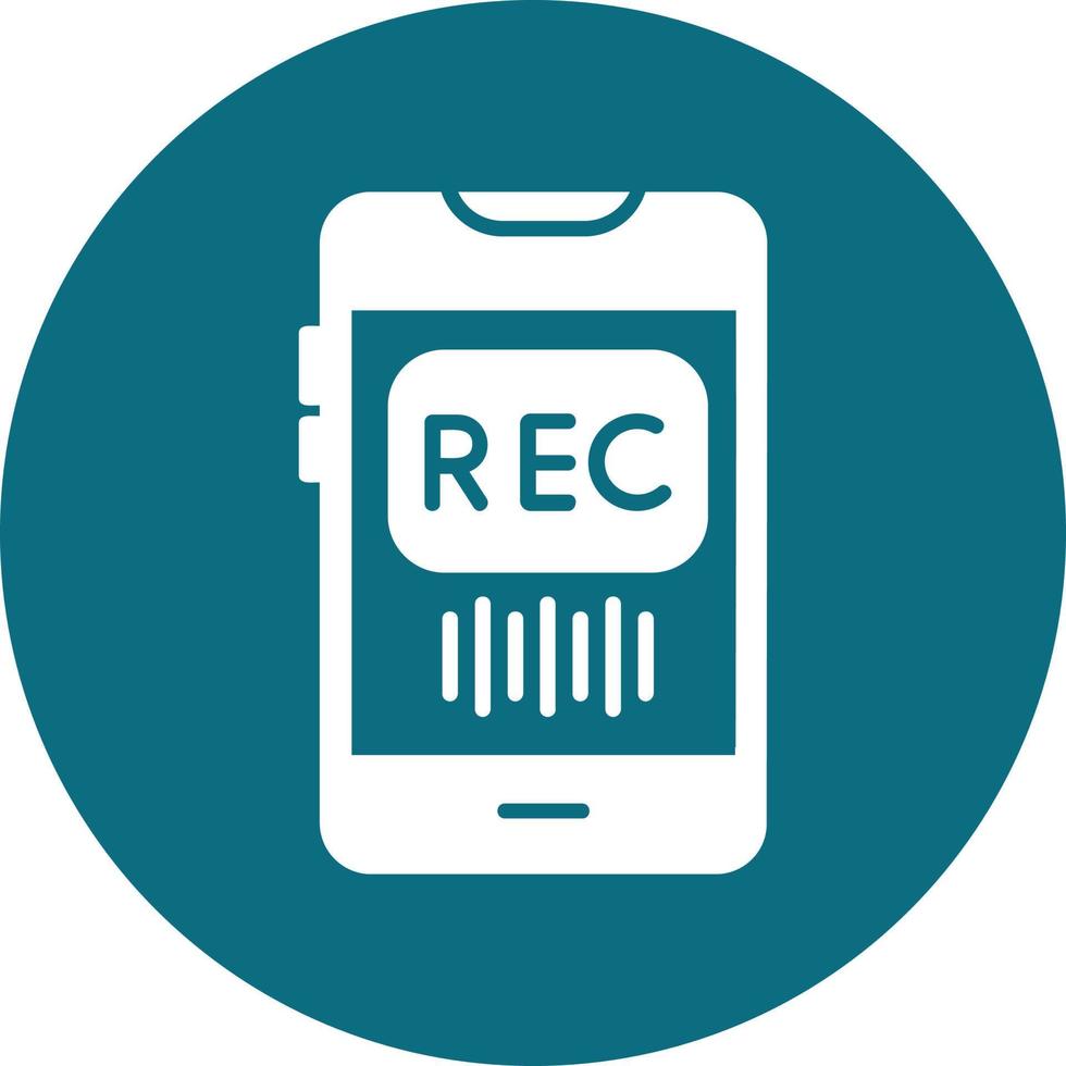 Recorder Vector Icon