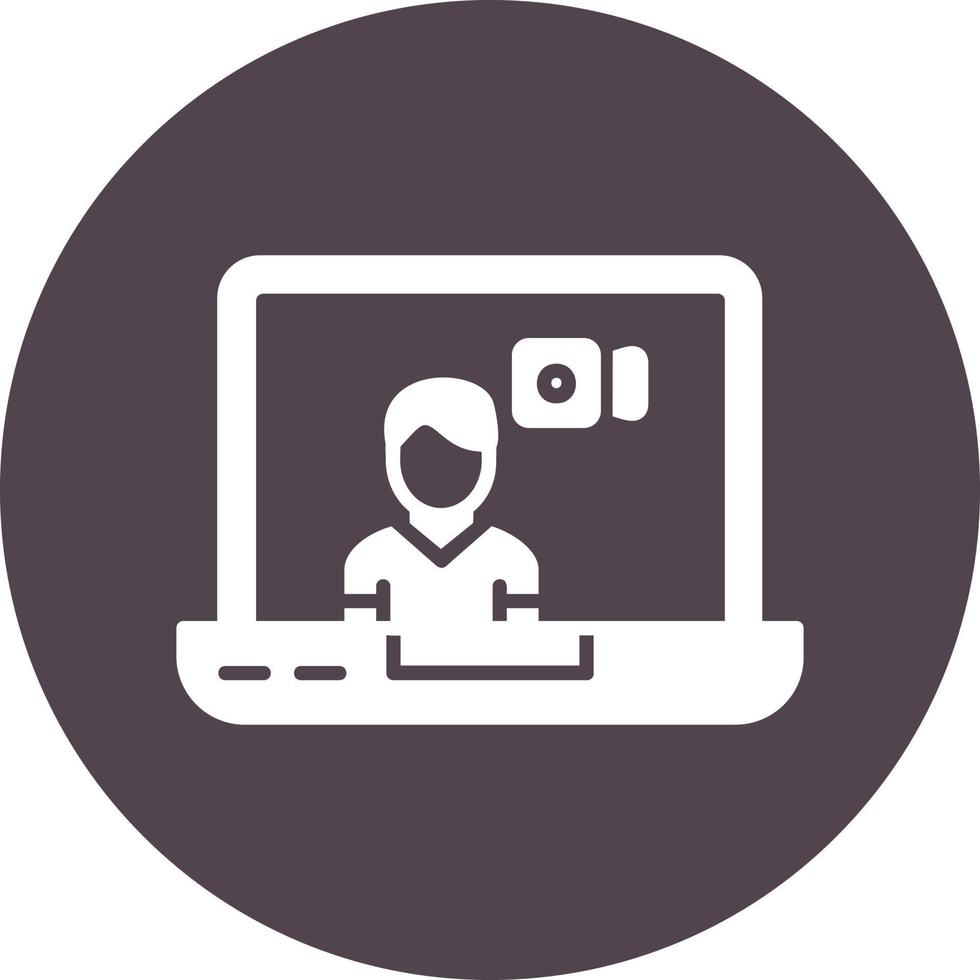 Video Call Vector Icon