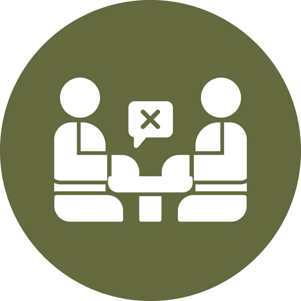 Disagreement Vector Icon