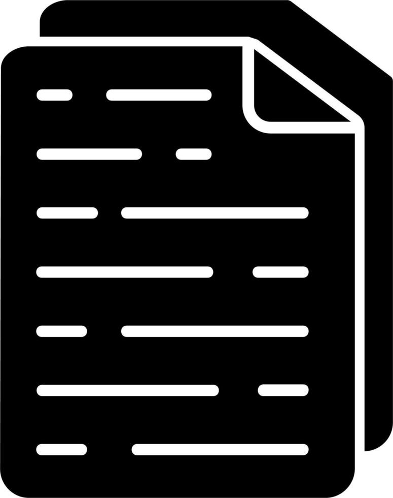Document Vector Icon