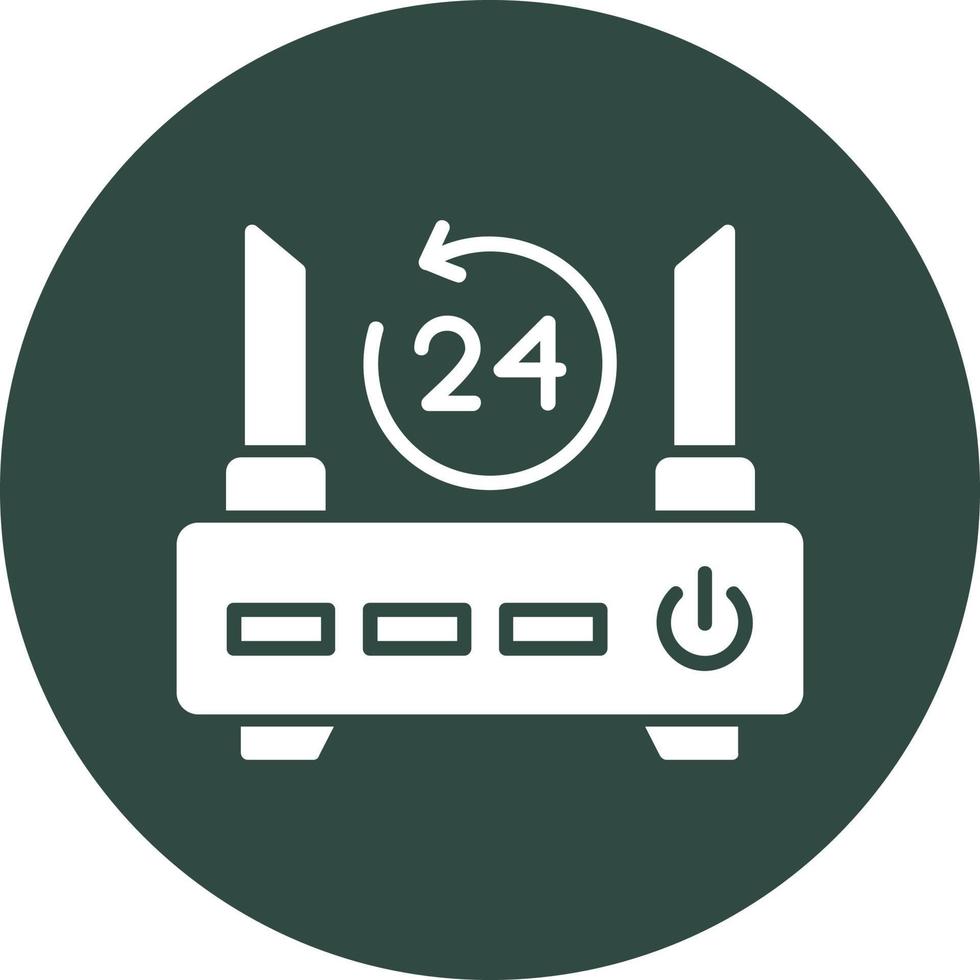 Wifi Router Vector Icon