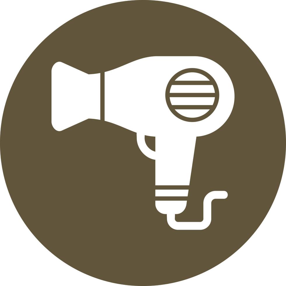 Hair dryer Vector Icon